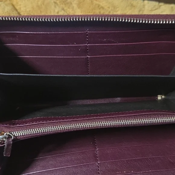 Gucci Brown and Purple Snake Pattern Wallet - Picture 3 of 9